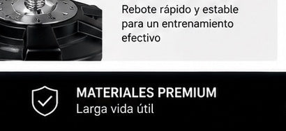Soporte de boxeo con bola de reflejos
